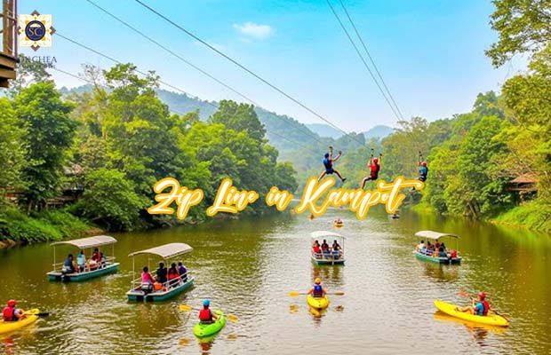 Zip-Line-Cafe-at-Lomhae Dong Prek-in-Kampot